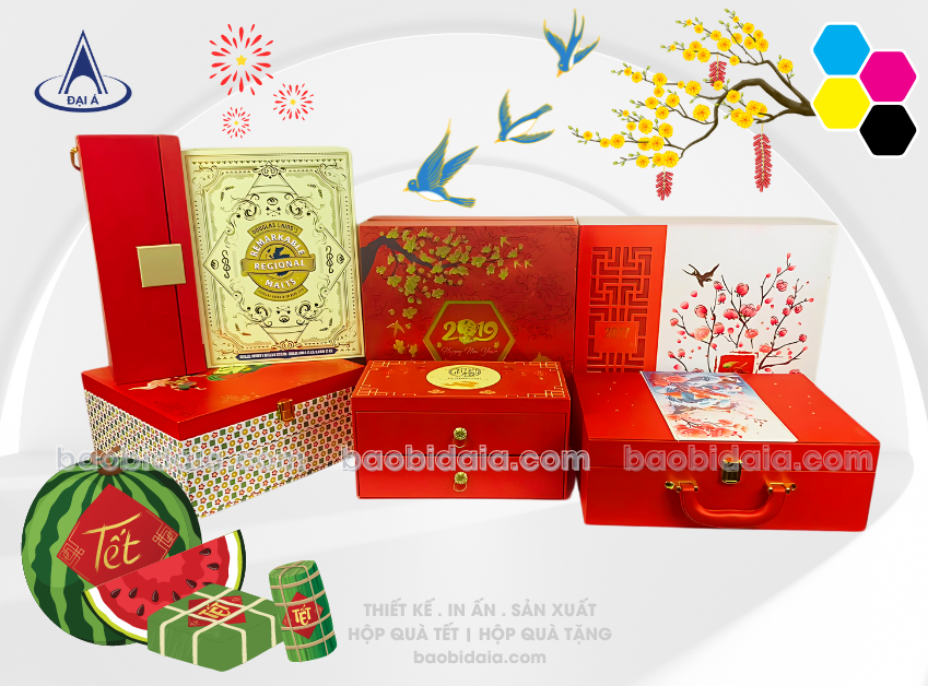 Mẫu Hộp Quà Tết, Hộp Quà Tặng Đẹp 2025