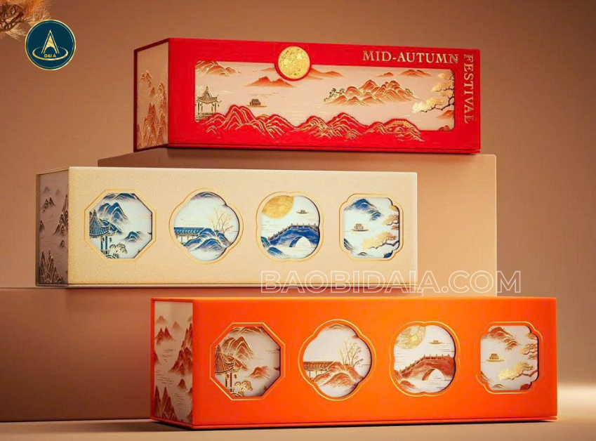 MẪU HỘP TRUNG THU ĐẸP 2025: VẺ ĐẸP TRUYỀN THỐNG GIAO THOA HIỆN ĐẠI
