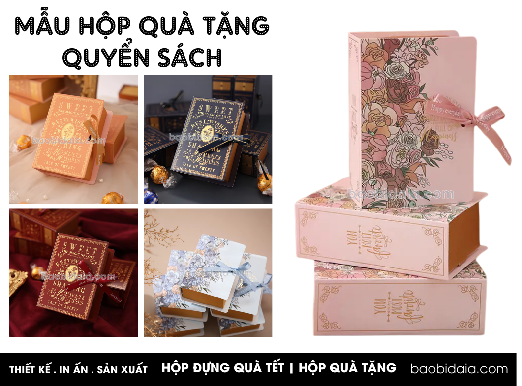 Hộp Quà Tặng Quyển Sách